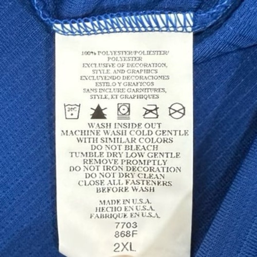 Kansas City Royals‎ Baseball Jersey Shirt Women's XXL NWOT - Picture 4 of 6
